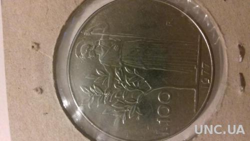 Монета Италия 1977