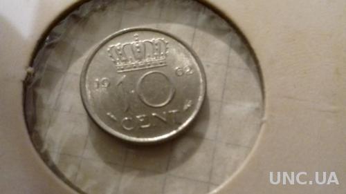 Монета Нидерланды 1962