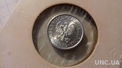 Монета Польша  1970