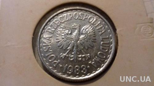 Монета Польша  1983