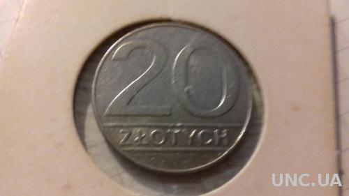 Монета Польша  1990