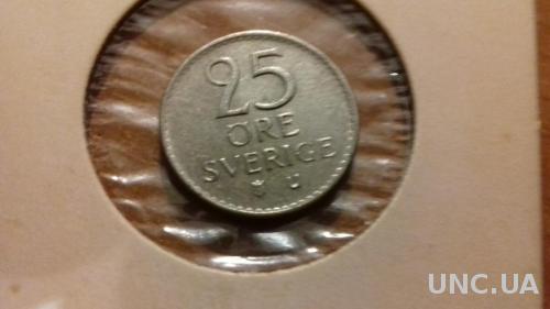 Монета Швеция 1963