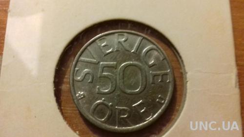Монета Швеция 1980