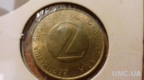 Монета Словения 1993