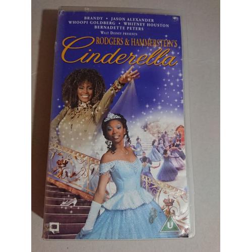 Лицензионная видеокассета VHS. Х/ф "Золушка" ("Rodgers&amp;Hammerstein's Cinderella") 1997. Язык англ.