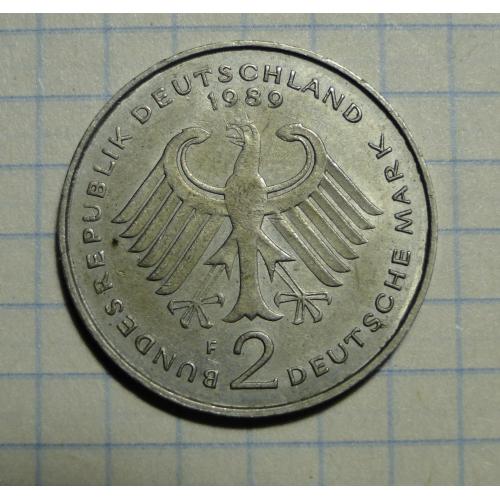 2 марки 1989 г