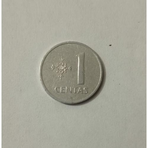 1 цент 1991 року Литва