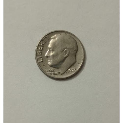 1 дайм (10 центів) 1972 року США