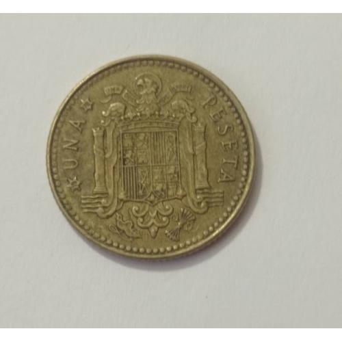1 песета 1975 року Іспанія