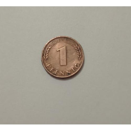 1 пфеніг 1950 року Німеччина (ФРН)