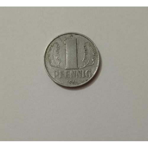 1 пфеніг 1961 року Німеччина (НДР)