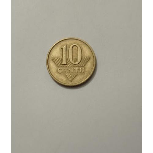 10 центів 1997 року Литва