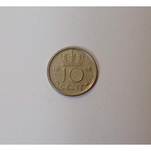 10 центов 1948 року Нідердланди