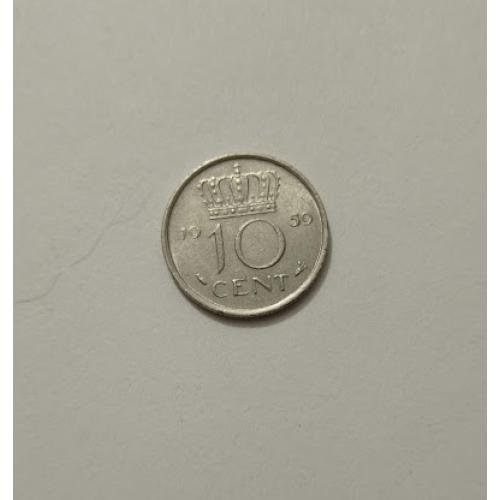 10 центов 1950 року Нідердланди