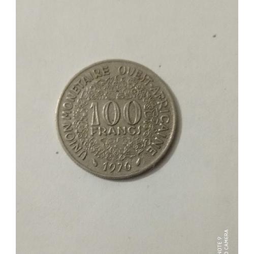 100 франків 1976 року Західна Африка (ВСЕАО)
