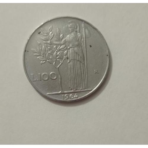 100 лір 1964 року Італія