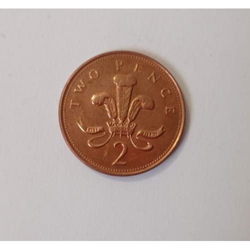 2 пенса 2000 року Великобританія