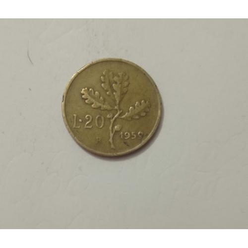 20 лір 1959 року Італія