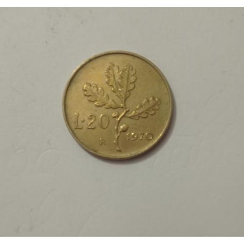 20 лір 1970 року Італія