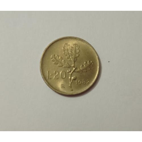 20 лір 1982 року Італія