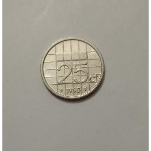 25 центів 1995 року Нідерланди 