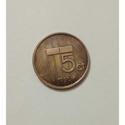 5 центів 1998 року Нідерланди