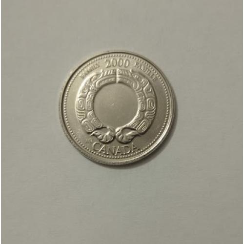 Памятна монета 25 центів 2000 року "Сімя"