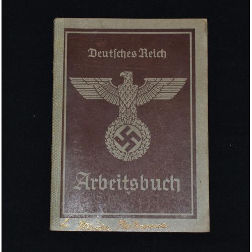 Arbeitsbuch (трудовая книжка) 