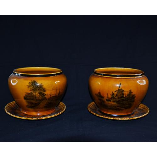 Фарфоровые кашпо . 