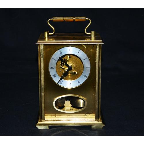 Латунные каретные часы