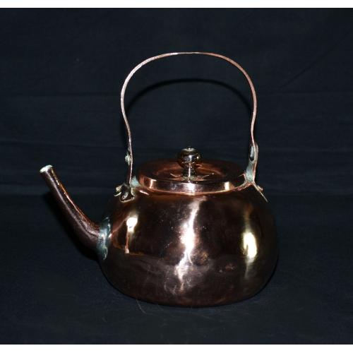 Медный чайник XIX века 