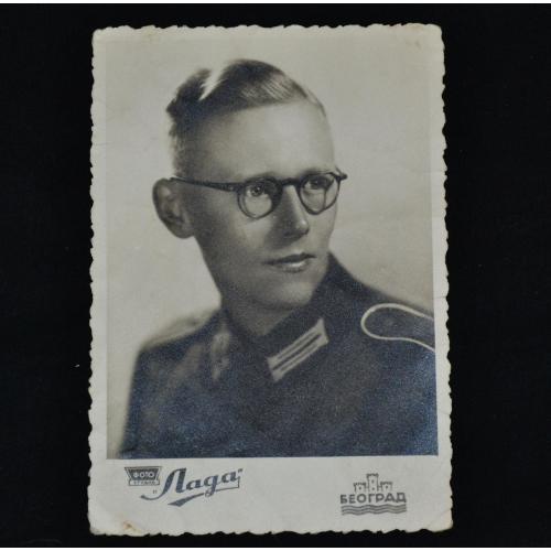 Портретное фото Wehrmacht. Открыточный формат.