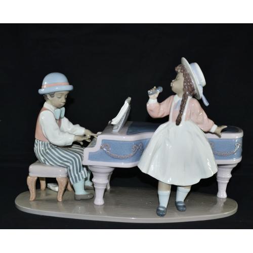 Статуэтка Lladro "JAZZ DUO" № 5930 