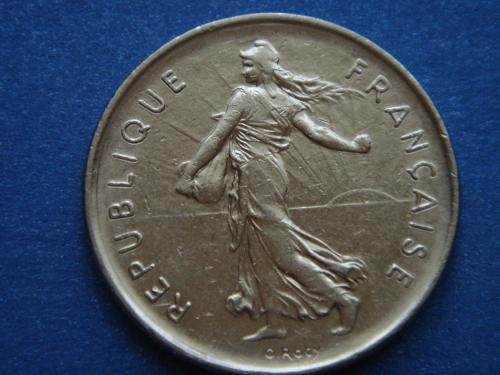 Франция, 5 франков 1970 г.