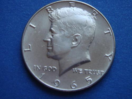 США 1/2 доллара (50 центов) 1965 г.