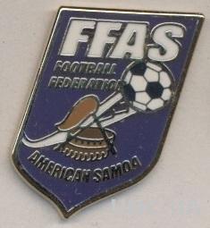 Амер. Самоа, федерация футбола,№1 ЭМАЛЬ / American Samoa football federation pin