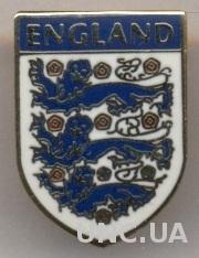 Англия,федерация футбола,№6 ЭМАЛЬ /England football association federation badge