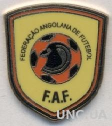 Ангола, федерация футбола,№1,ЭМАЛЬ / Angola football federation enamel pin badge