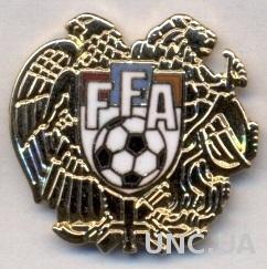 Армения,федерация футбола,№1 ЭМАЛЬ /Armenia football federation enamel pin badge