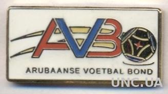 Аруба, федерация футбола, №4, ЭМАЛЬ / Aruba football union federation pin badge
