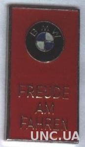 автомобиль БМВ, №3, тяжелый металл / BMW car pin badge 'Freude am fahren'