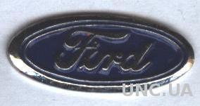 автомобиль Форд, тяжелый металл / Ford car pin badge