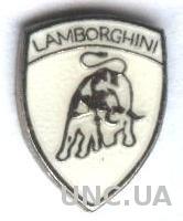 автомобиль Ламборгини, №3, тяжелый металл / Lamborghini car pin badge