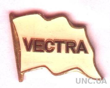 автомобиль Опель Вектра, тяжелый металл / Opel Vectra car pin badge