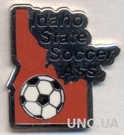 Айдахо (США), федерация футбола, ЭМАЛЬ / Idaho, USA soccer association pin badge
