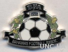 Багамы,федерация футбола,№2, ЭМАЛЬ /Bahamas football federation enamel pin badge