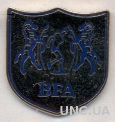 Ботсвана, федерация футбола,№2, ЭМАЛЬ / Botswana football association enamel pin