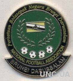 Бруней, федерация футбола, ЭМАЛЬ / Brunei football federation enamel pin badge