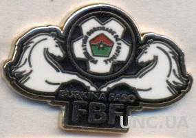 Буркина-Фасо, федерация футбола,№2, ЭМАЛЬ / Burkina Faso football federation pin