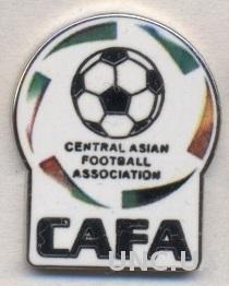 Централ.Азия, конфед.футбола,ЭМАЛЬ /CAFA Central Asia football confederation pin